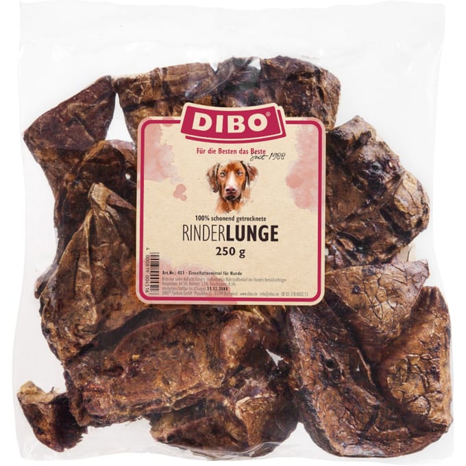250g DIBO Runderlong hondensnacks