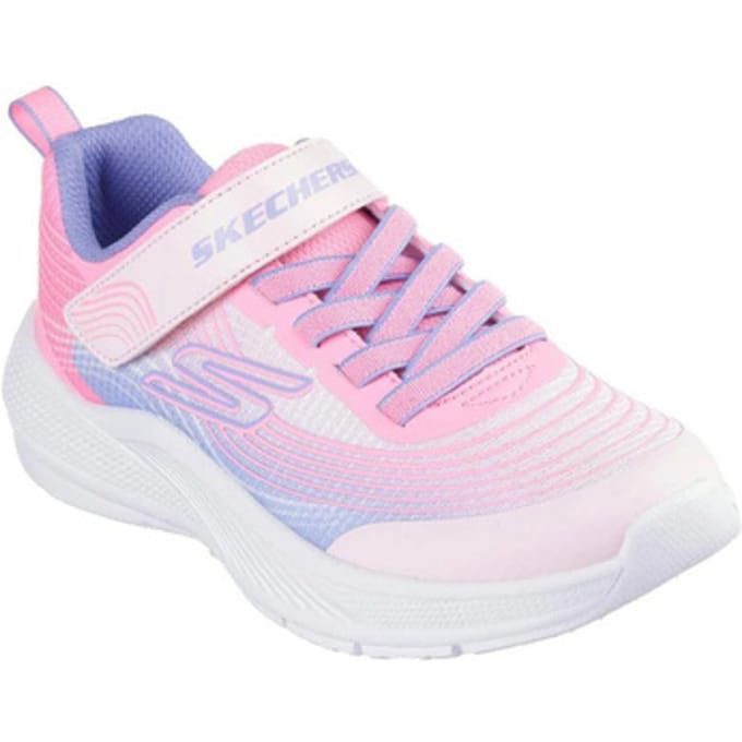 Skechers Microspec Advance Sneakers - Meisjes - Roze - Maat:27