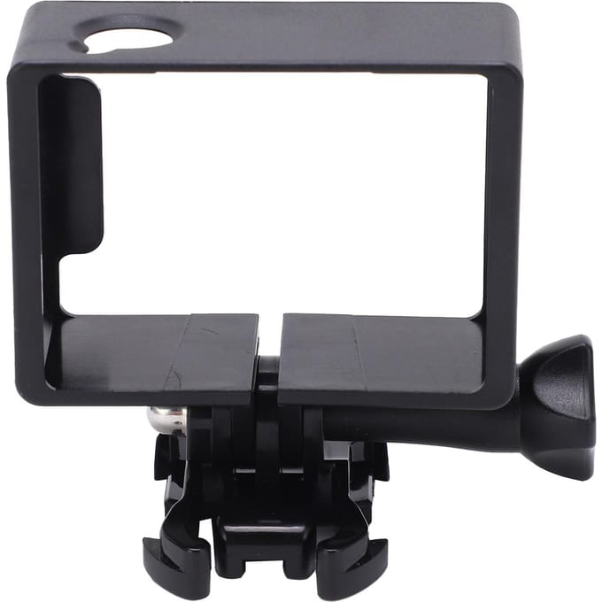 SJCAM SJ5000 Action Camera Beschermende Behuizing Zijframe Mount met Basis Lange Schroeven gray