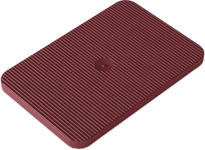 Onderlegplaatjes 60 x 40 mm - 250 stuks - Draagvermogen tot 5 ton - Kunststof