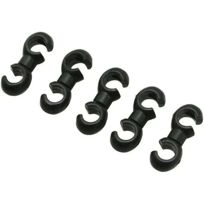 Zakje met 5 rem- en derailleurkabelbinders Fibrax