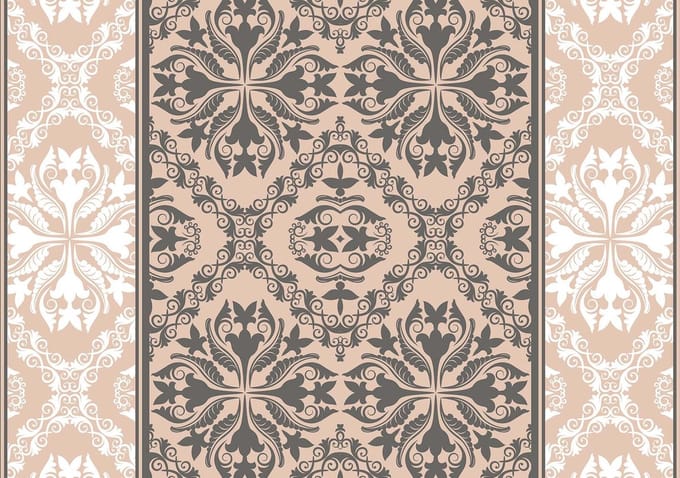 Fotobehang Abstract Pattern Vintage | XL - 208cm x 146cm | 130g/m2 Vlies