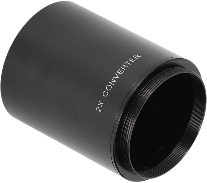 Teleconverter Lens 2x Vergroting voor DSLR Camera's met T-Mount