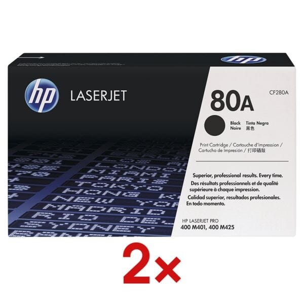 HP 80A - Tonercartridge - Origineel - Standaard Capaciteit - Zwart