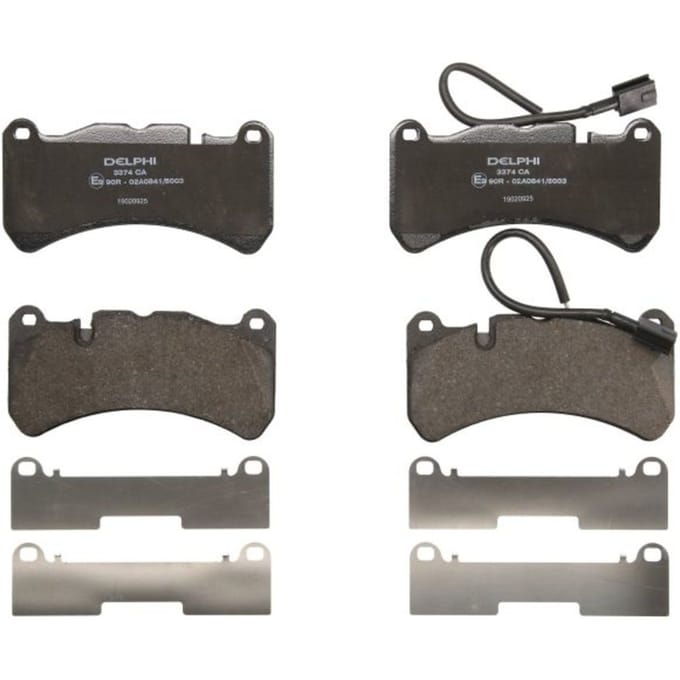 Remblokset DELPHI LP3374, voor