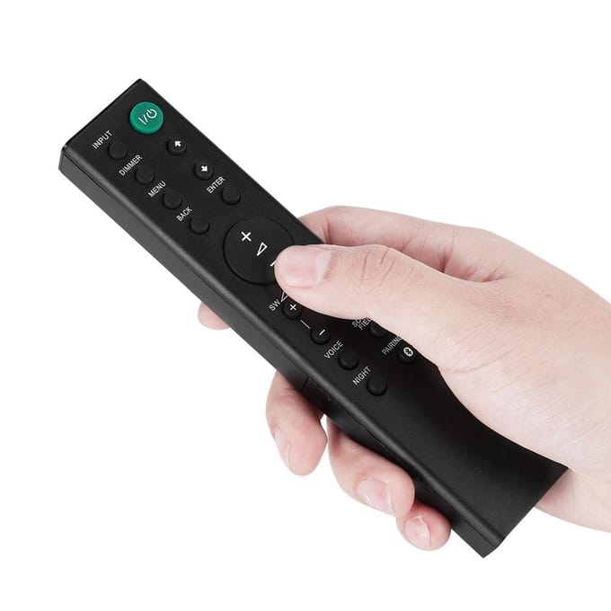 Vervanging voor SONY Soundbar RMTAH101U Home Theater Afstandsbediening black