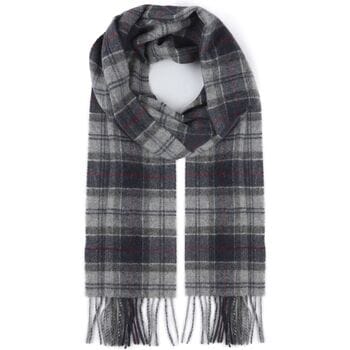 Barbour Sjaal Tartan Lamswol Grijs - Maat - Heren