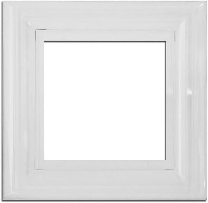 Wandplaat Schild - Afdekplaat Schild - Elektronica Beschermen - Component - 2 Gang - Transparant