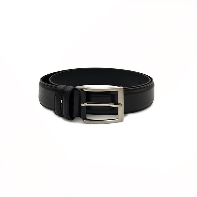 Owen Smith - Riem heren - Leer - Maatboog 115-130 cm - Kleur zwart
