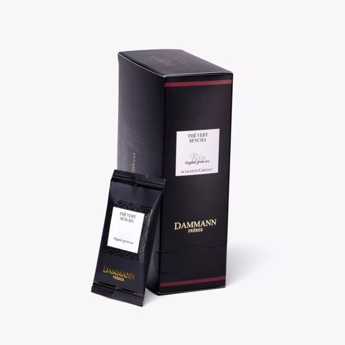 Dammann - Sencha BIO 24 verpakte theezakjes - BIO groen thee uit China