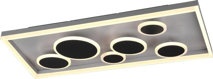 TRIO - Plafondlamp Harriet Antraciet 80 cm