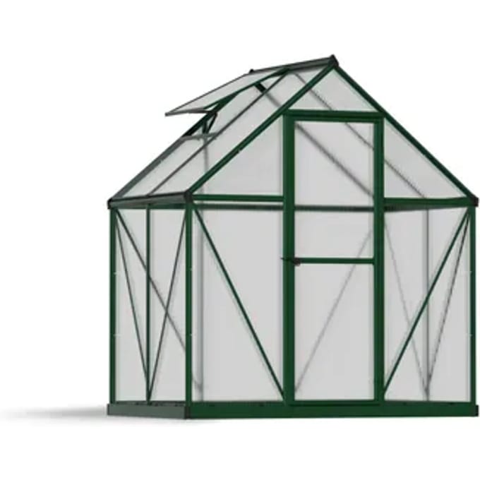 Canopia Tuinkas Mythos 6x4 - Polycarbonaat - Groen - 126x185x208cm