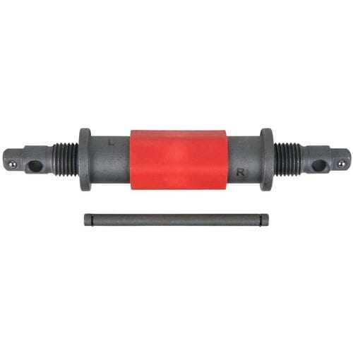 KS Tools 150.1964 2-in-1 spindel rechts- en linksdraaiend met knevel