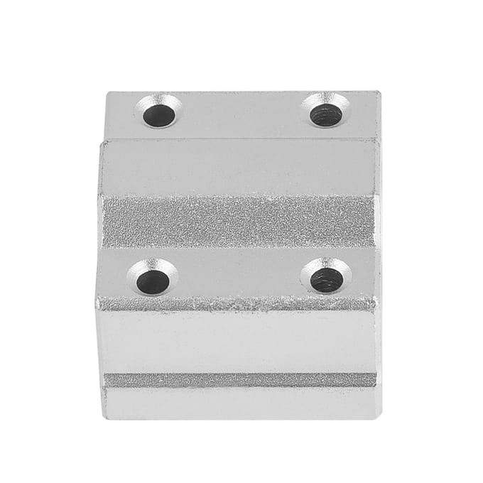 4 stuks SCS8UU 8mm Lineaire Beweging Kogellager Glijbus Glijblok voor 3D Printer white