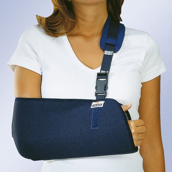 Orliman armdraagdoek mitella 2 - medium - onderarm lengte 30-42 cm