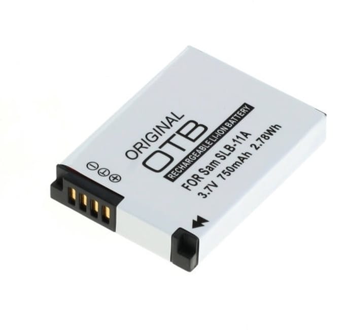 OTB Camera accu compatibel met Samsung SLB-11A / 750 mAh
