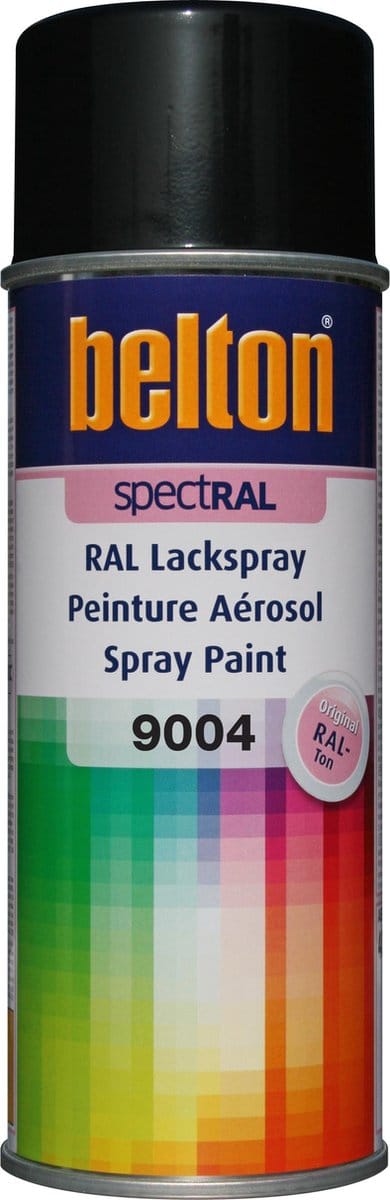 Spuitbus RAL 9004 Signaal Zwart 400ml