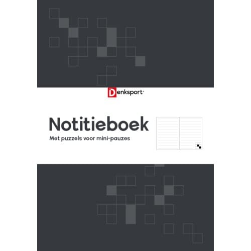 Notitieboek - Denksport Puzzelboek