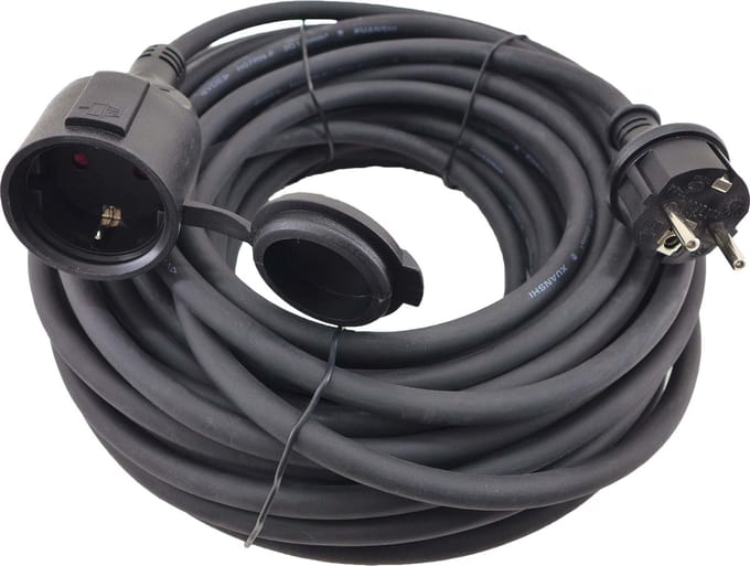 Verlengsnoer - Neopreen - 20 meter - 220V - 3*1.5 mm2