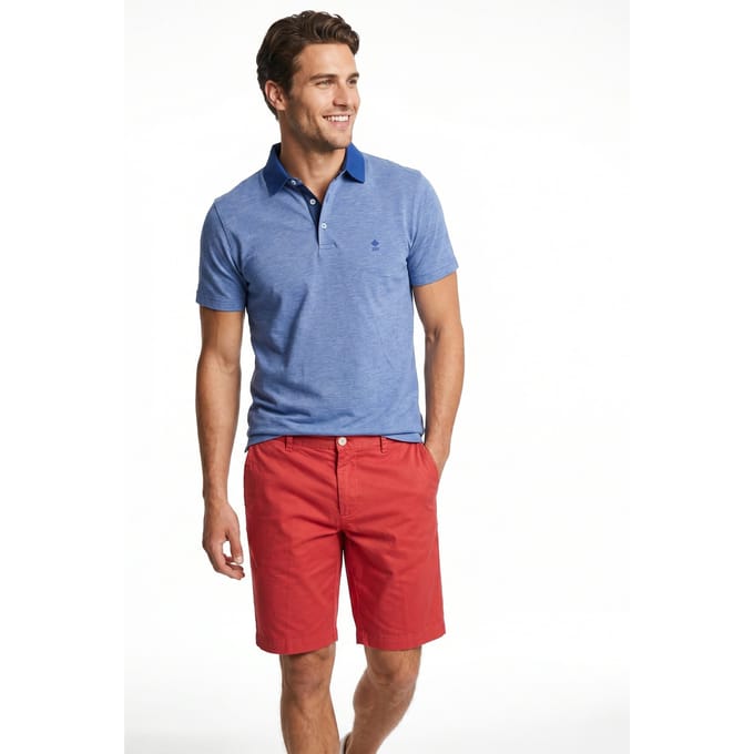 River Woods Basic Chino Short Stretch Red Taglia: 38 | Pantaloncini Outlet | Uomo | Rosso