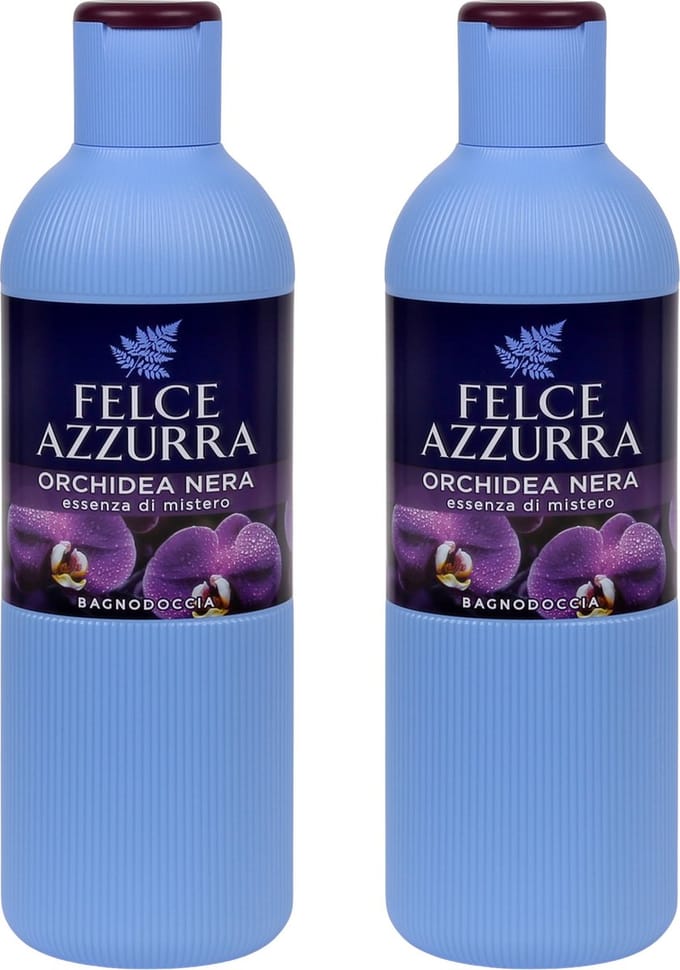 Felce Azzurra Douchegel - Zwarte Orchidee - 2 stuks - 650 ml