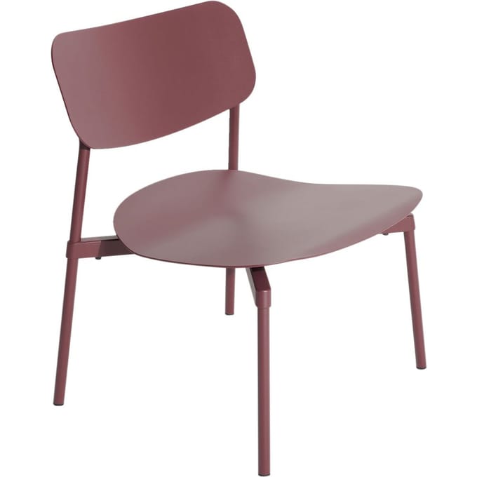 Petite Friture Fromme Lounge Chair - bordeaux