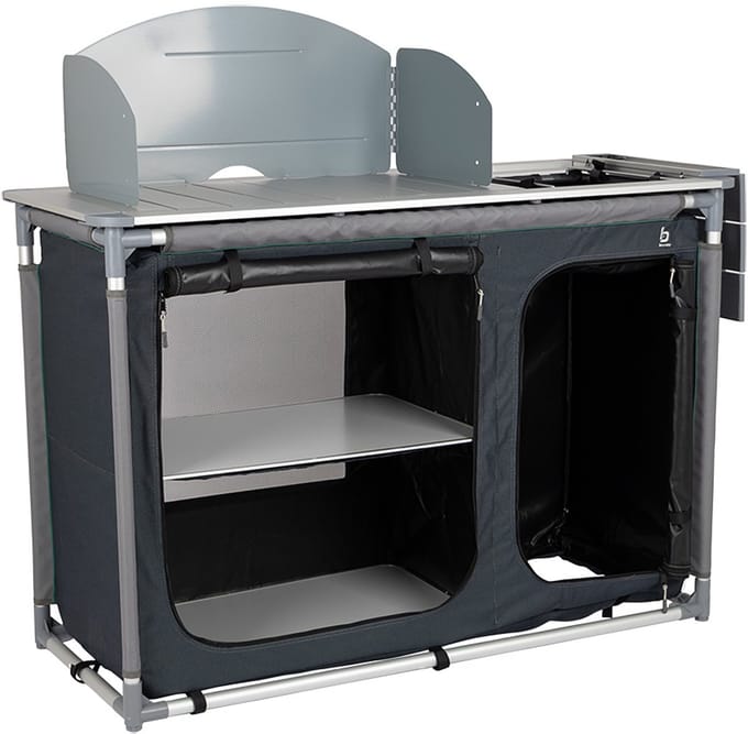 Bo-Camp - Kookeiland - Peyto - Met wasbak - 117x50x80 cm