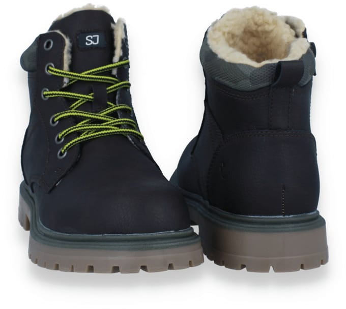 Sj Lifestyle Jongens Bottine | Bruin | Maat: 35