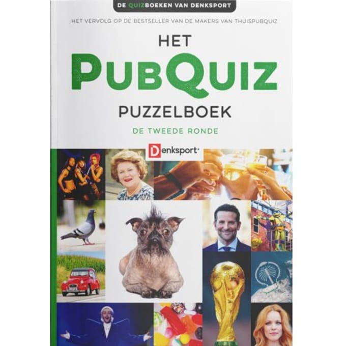 Het Pubquiz Puzzelboek - De Tweede Ronde - De Quizboeken Van Denksport