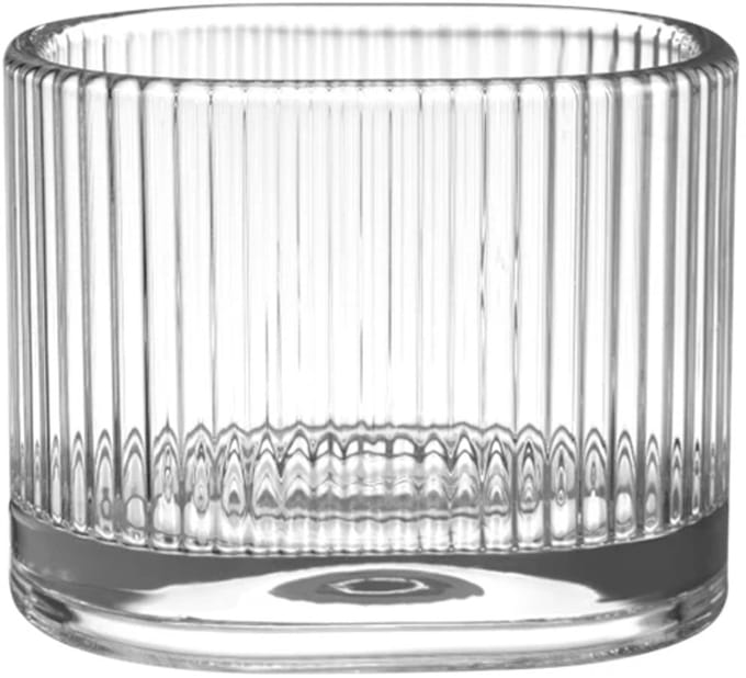 Orrefors Magica theelichthouder super ellipse H7cm D9cm helder