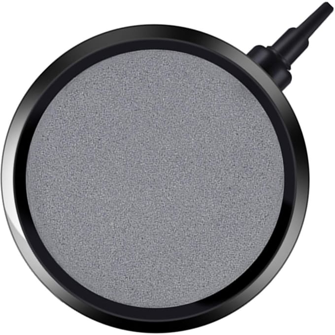 Aquarium Bubbel Schijf Lucht Diffuser voor Vis Tank Koi Vijver 10.7CM Vijver Pomp Hydroponics Decor gray