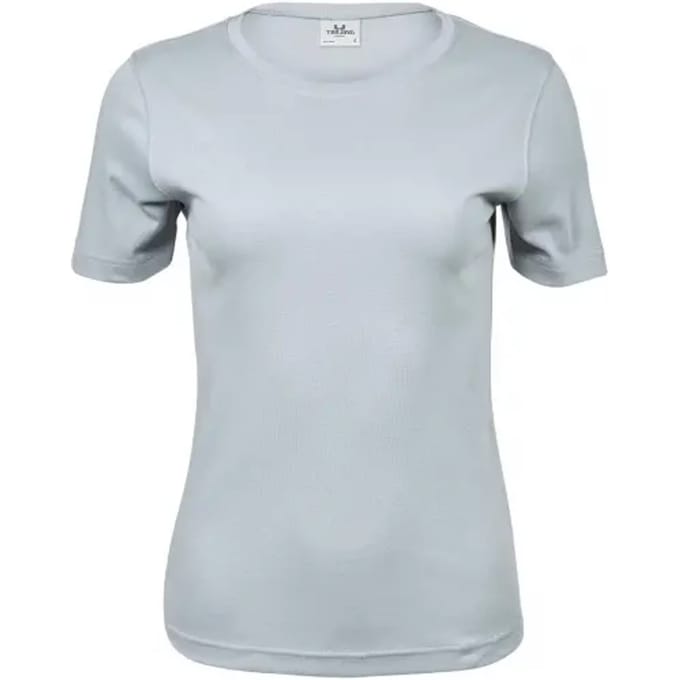 Tee Jays - Dames Interlock T-shirt - Ice Blue maat L
