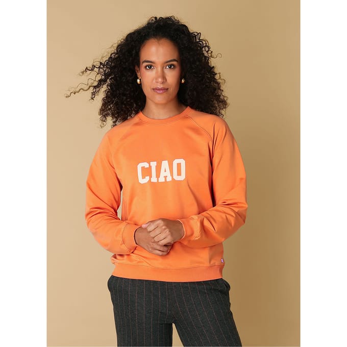 IVY BEAU Remi Tops - Mandarin orange - maat 38
