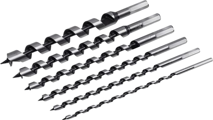 Meister Slangenboorset 6-Delig 6, 8, 10, 12, 16, 20 mm