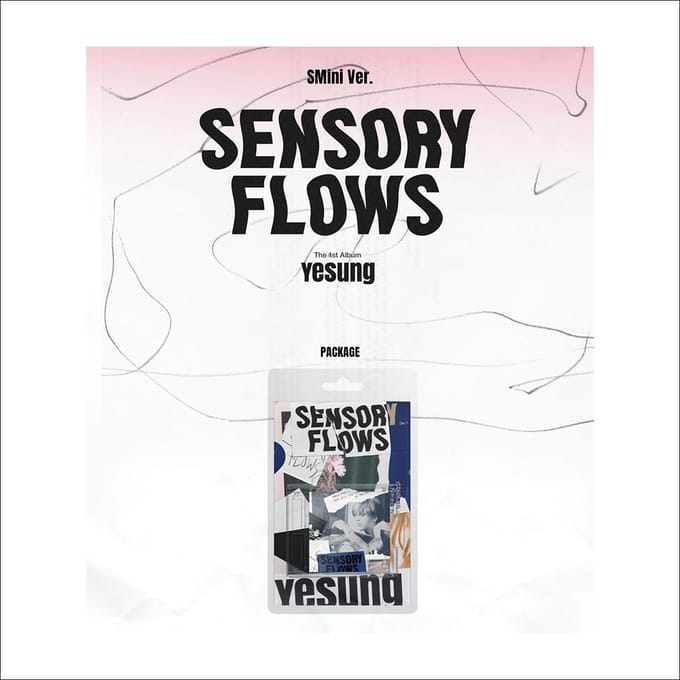 YESUNG 1e Album 'Sensory Flows'(SMini-versie.) gray