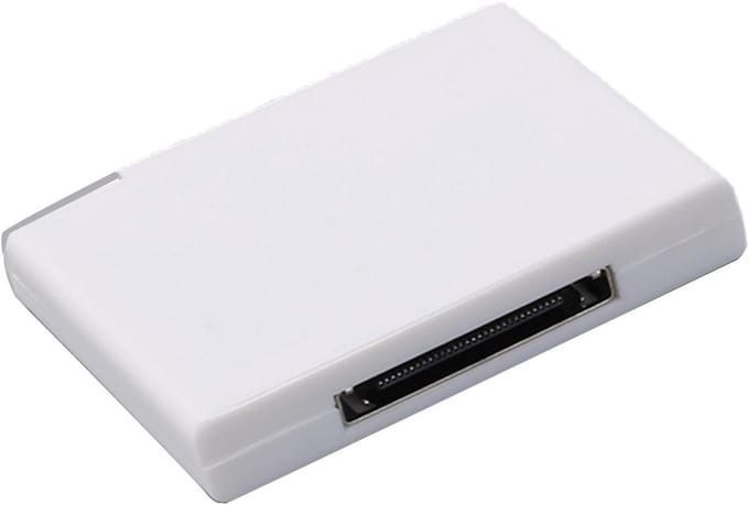 Muziekontvanger Dock Speaker - Bluetooth Adapter - Draadloos Muziek Streamen - Bluetooth 5.0 - 30-pins - Zwart