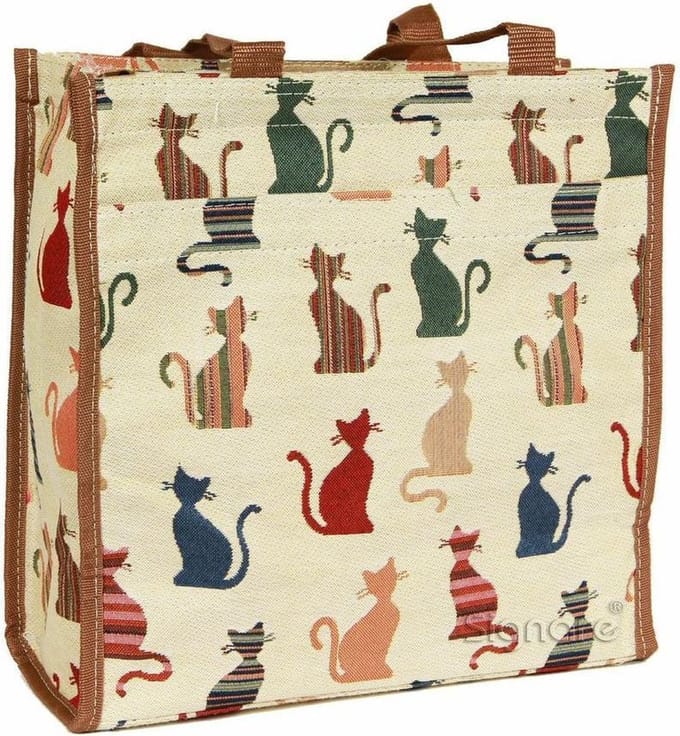 Gobelin - Cityshopper - Schoudertas - Cheeky Cat - Katten
