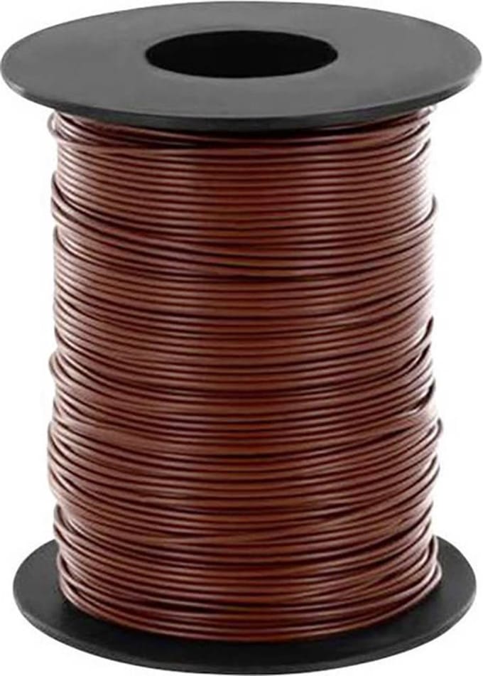 BELI-BECO L125BR25 Draad 1 x 0.25 mm² Bruin 25 m