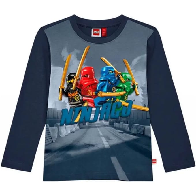 T-shirt met lange mouwen kind Lego Wear Ninjago Lwtaj 101
