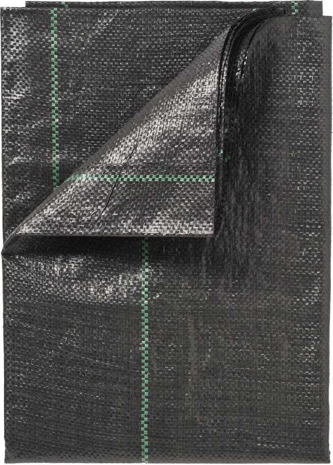 Nature - Gronddoek - 5,2 x 5m - 100 g/m² - zwart - anti-worteldoek