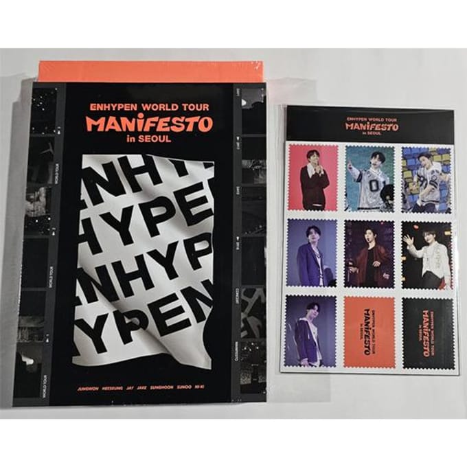 ENHYPEN Wereldtournee MANIFESTO in SEOUL gray