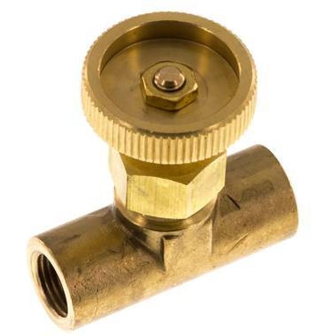 G1/8'' Messing NBR Naaldafsluiter 15 bar - NLB - NLB-018