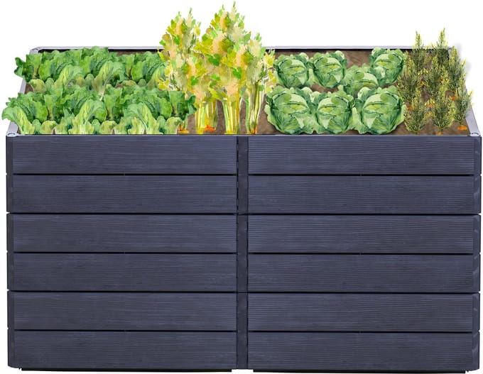GARANTIA ERGO QUADRO 2 L 75 Hoogbed Hout