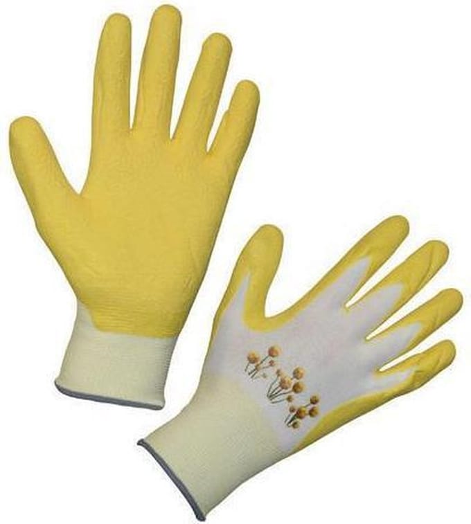 Keron Tuinhandschoen Garden Care Geel - Maat 8