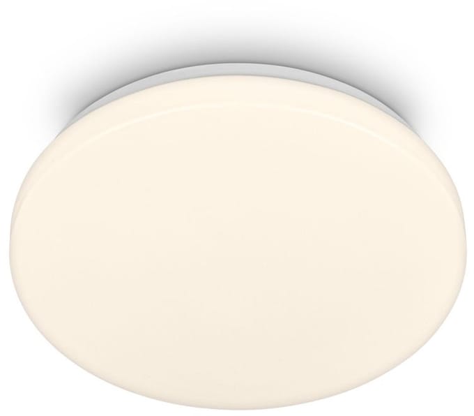 BRILONER Mojo – LED Plafondlamp badkamer – badkamerverlichting – warm wit licht – IP44 – wit – Ø27 cm