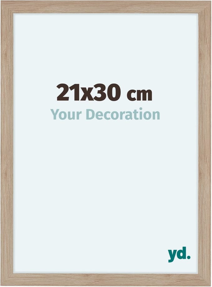 Your Decoration - Fotolijst 21x30 cm - MDF - Eiken Licht - Como