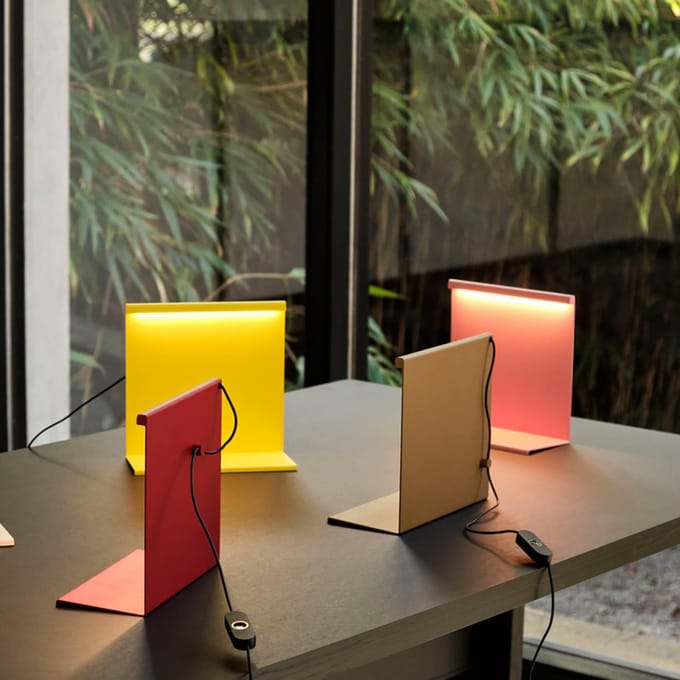 HAY LBM LED tafellamp met dimmer Luis pink