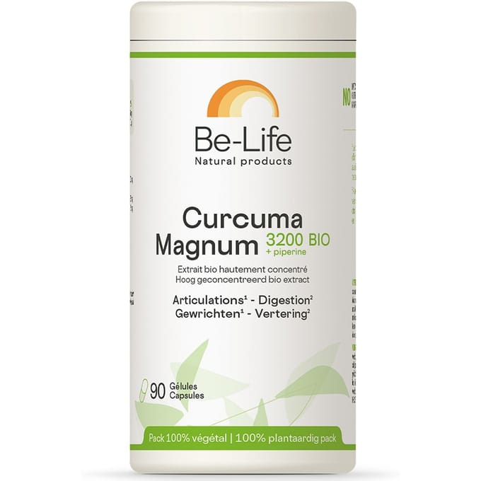 Be-Life Curcuma magnum 3200 + piperine bio 90 Softgels