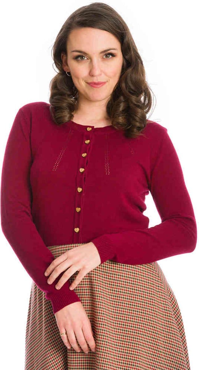 Dancing Days - NINA Cardigan - XL - Paars