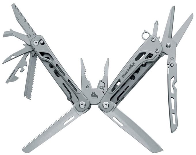 Black Fox Fortitude Multitool, RVS